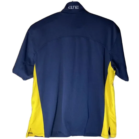 Michigan Wolverines Nike Elite Basketball Warm Up Jacket Mens XXL 2XL Snap Down - Picture 8 of 8